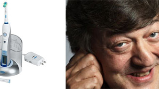 Stephen Fry Reviews Oral B Professional Care Triumph, Loves It